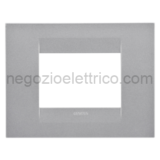 GEWGW16403VT PLACCA GEO 3P TITANIO