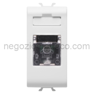GEWGW10401 CONNETTORE TELEFONICO RJ11 1M BIANCO