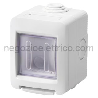 GEWGW16512 CONTENITORI STAGNI 2P IP55 GRIGIO