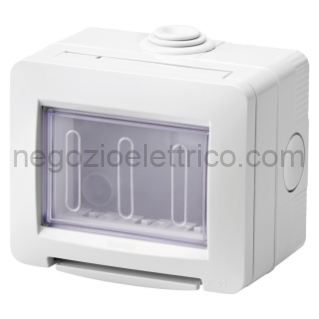 GEWGW16513 CONTENITORI STAGNI 3P IP55 GRIGIO