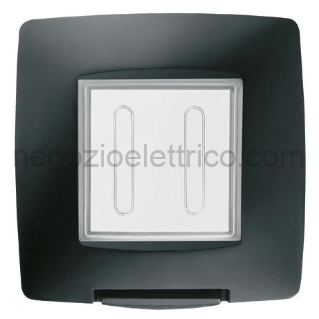 GEWGW16702TN PLACCA STAGNA 2P IP55 NERO