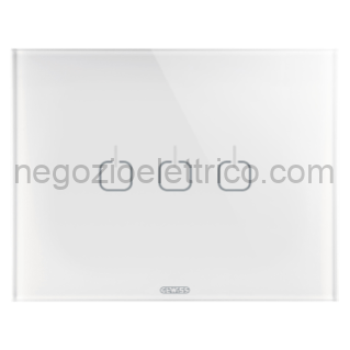 GEWGW16953CB PLACCA ICE TOUCH 3P BIANCO 3 SIMBOLI