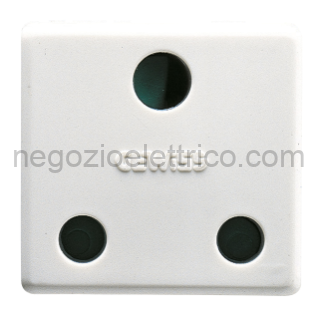 GEWGW20209 PRESA 2P+T 16A BRITISH STD CON SCH.SY/WT