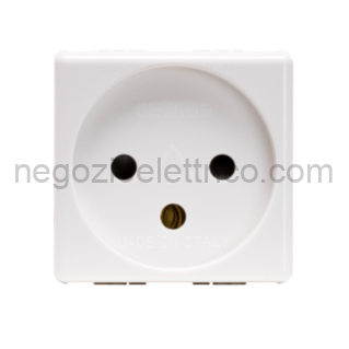 GEWGW20220 PRESA 2P+T 16A ST.ISRAELIANO SY/WT