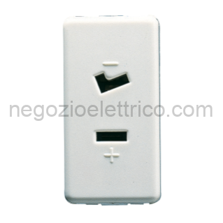 GEWGW20234 PRESA 2P 6A 24V (SELV) POLARIZZATA SY/WT