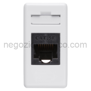 GEWGW20271 CONNETTORE DATI RJ45 CAT.5E UTP SY/WT