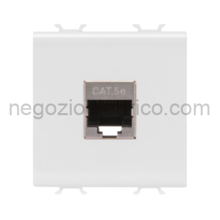 GEWGW10436 CONNETTORE RJ45 2M CAT.5E FTP BIANCO