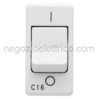 GEWGW20436 INTERRUT.AUT.MAG.1P+N C16 3KA 230V SY/WT