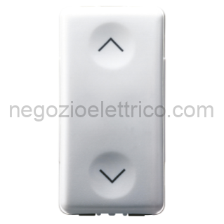 GEWGW20521 PULSANTE 1P NA+NA 10A FRECCE VERT.SY/WT