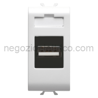 GEWGW10459 PRESA USB 1M BIANCO