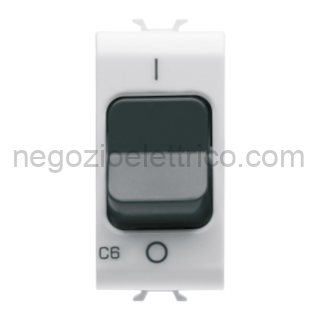 GEWGW10466 INT.AUT.MAGN.1P+N C6 3KA 230V ac 1M BIA.