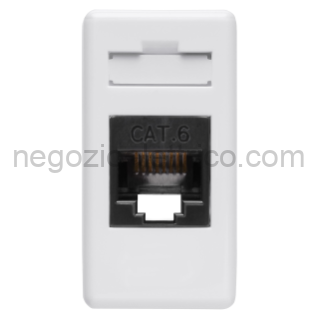 GEWGW20684 PRESA RJ45 CAT.6 UTP SY/WT