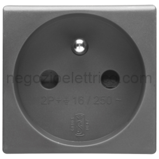 GEWGW21207 PRESA 2P+T 16A ST.FRANCESE SCH.SY/BK