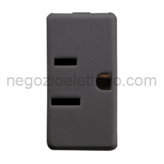 GEWGW21214 PRESA 2P+T 15A 125V ST.USA SY/BK
