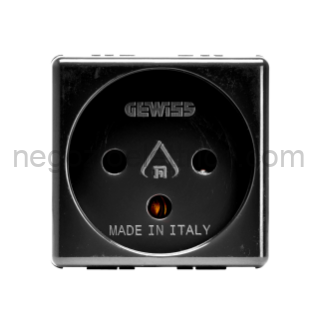 GEWGW21220 PRESA 2P+T 16A ST.ISRAELIANO SY/BK