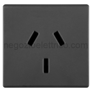 GEWGW21248 PRESA 2P+T 10A STD ARGENTINO SY/BK