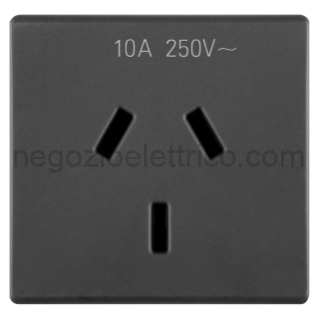 GEWGW21357 PRESA 2P+T 10A ST.AUSTR.SY/BK