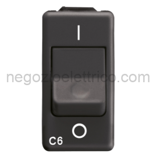 GEWGW21431 INTERRUT.AUT.MAGN.1P C6 3KA 230V SY/BK