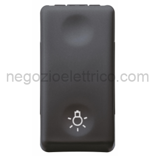 GEWGW21513 PULSANTE 1P NA 10A LUCE SY/BK