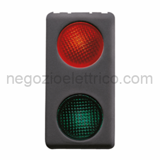 GEWGW21607 SPIA SEGN.DOPPIA ROSSO/VER.230V SY/BK
