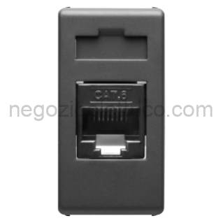 GEWGW21685 CONNETTORE RJ 45 CAT.6 UTP SY/BK