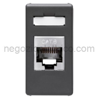 GEWGW21686 CONNETTORE RJ 45 CAT.6 FTP SY/BK