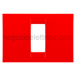 GEWGW22121 PLACCA 1P ROSSO GERANIO SYSTEM VIRNA