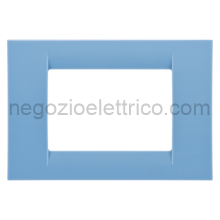 GEWGW22163 PLACCA 3P AZZURRO CIELO SYSTEM VIRNA