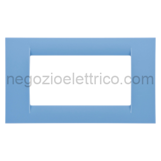 GEWGW22164 PLACCA 4P AZZURRO CIELO SYSTEM VIRNA