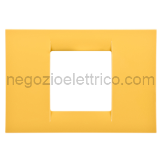 GEWGW22182 PLACCA 2P GIALLO MAIS SYSTEM VIRNA