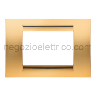 GEWGW22262 PLACCA 2P ORO ANTICO SYSTEM VIRNA