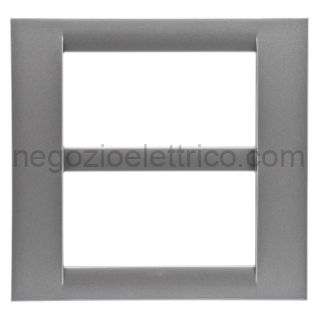 GEWGW22287 PLACCA 8P TITANIO METALLIZ.SYSTEM VIRNA