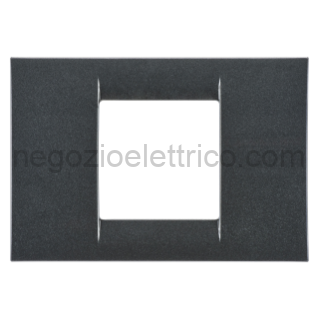 GEWGW22292 PLACCA 2P ARDESIA METALLIZ.SYSTEM VIRNA