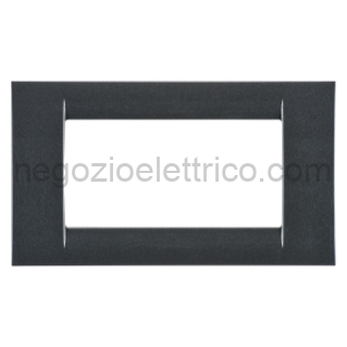 GEWGW22294 PLACCA 4P ARDESIA METALLIZ.SYSTEM VIRNA
