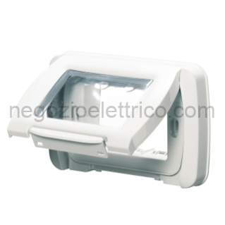 GEWGW22451 PLACCA STAGNA 3P.BIANCO NUVOLA TOP SYS