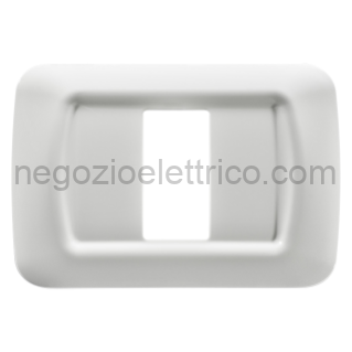 GEWGW22501 PLACCA 1 POS.BIANCO NUVOLA TOP SYSTEM