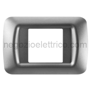 GEWGW22602 PLACCA 2 POS.TITANIO METALL.TOP SYSTEM