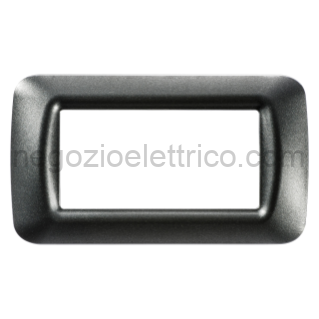 GEWGW22614 PLACCA 4 POS.ARDESIA METALL.TOP SYSTEM