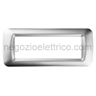 GEWGW22656 PLACCA 6 POS.CROMO SOFT TOP SYSTEM