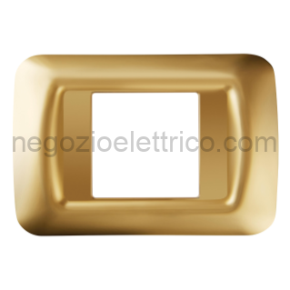 GEWGW22662 PLACCA 2 POS.ORO ANTICO TOP SYSTEM