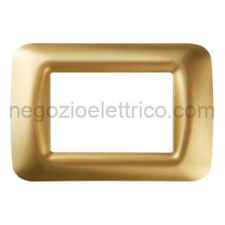 GEWGW22663 PLACCA 3 POS.ORO ANTICO TOP SYSTEM