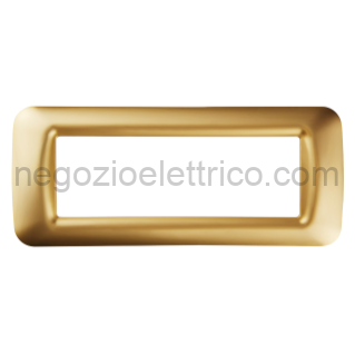 GEWGW22666 PLACCA 6 POS.ORO ANTICO TOP SYSTEM
