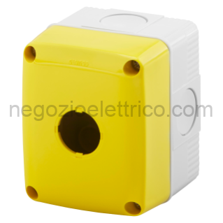 GEWGW27111 CONTENITORE 1POS.PULSANTI D.22 C.GIALLO