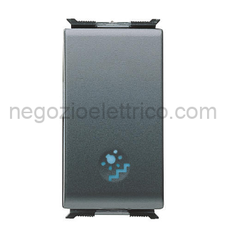 GEWGW30027 PULSANTE UNIPOLARE NA 16A ''LUCE SCALE''