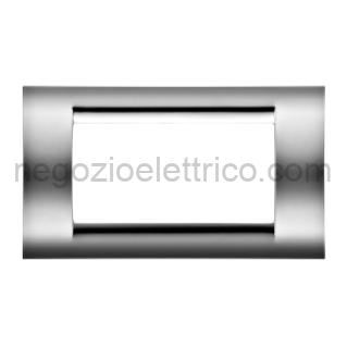 GEWGW32074 PLACCA 4 POS.CROMO SOFT PLAYBUS