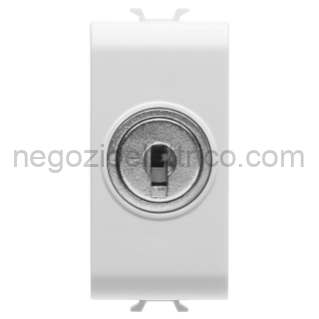 GEWGW10054 DEVIATORE 1M 1P 10AX+CHIAVE BIANCO