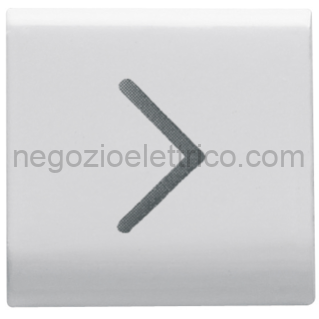 GEWGW10546 TASTO INTERCAMB.'FRECCIA ORIZ.' BIANCO