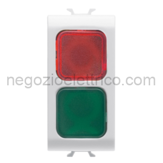 GEWGW10629 SPIA DI SEGNAL.DOPPIA ROSSO/VERDE BIANCO