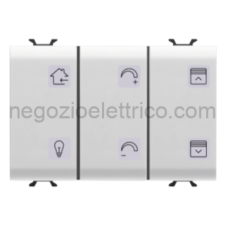 GEWGW10753A PULS.6CH TASTI E SIMB.BIANCA EASY