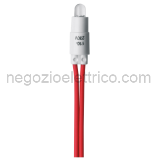 GEWGW10883 UNITA' SEGNALAZIONE LED ROSSO 230V ac